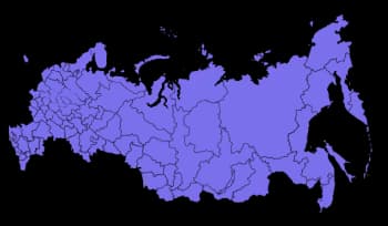 Map of Russia